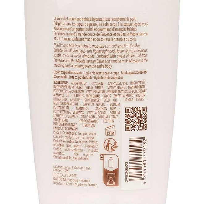 L'Occitane Almond Milk Veil Body Lotion, 8.1 fl. oz. 5