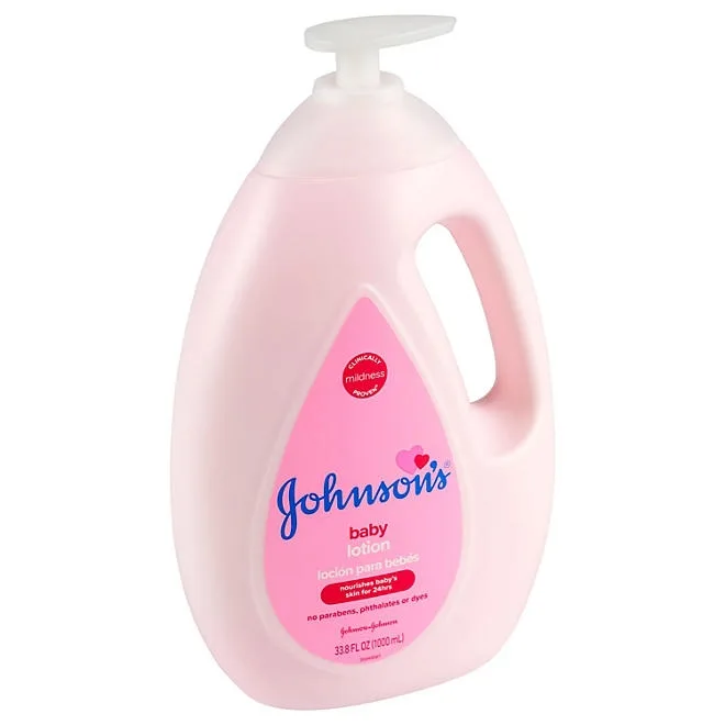 Johnson's Moisturizing Pink Baby Lotion with Coconut Oil, 33.8 fl. oz. 3