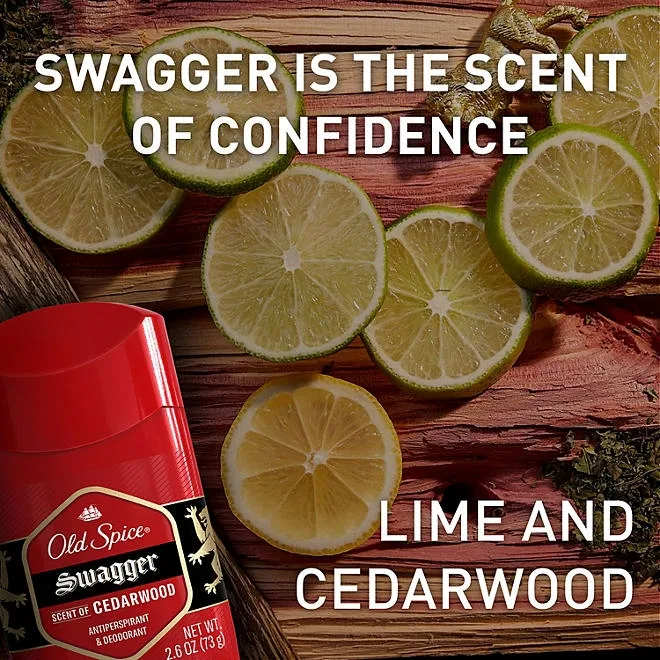 Old Spice Swagger Antiperspirant & Deodorant for Men, 2.6 oz., 5 pk. 4