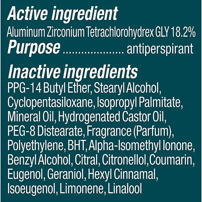 Degree Men Dry Protection Antiperspirant, Cool Rush, 2.7 oz., 5 pk. 3