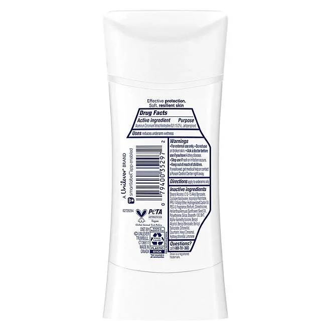 Dove Advanced Care Antiperspirant Deodorant, 2.6 oz., 4 pk. 3