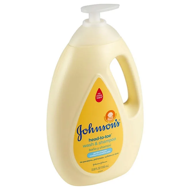 Johnson's Head-To-Toe Wash & Shampoo, 33.8 fl. oz. 5