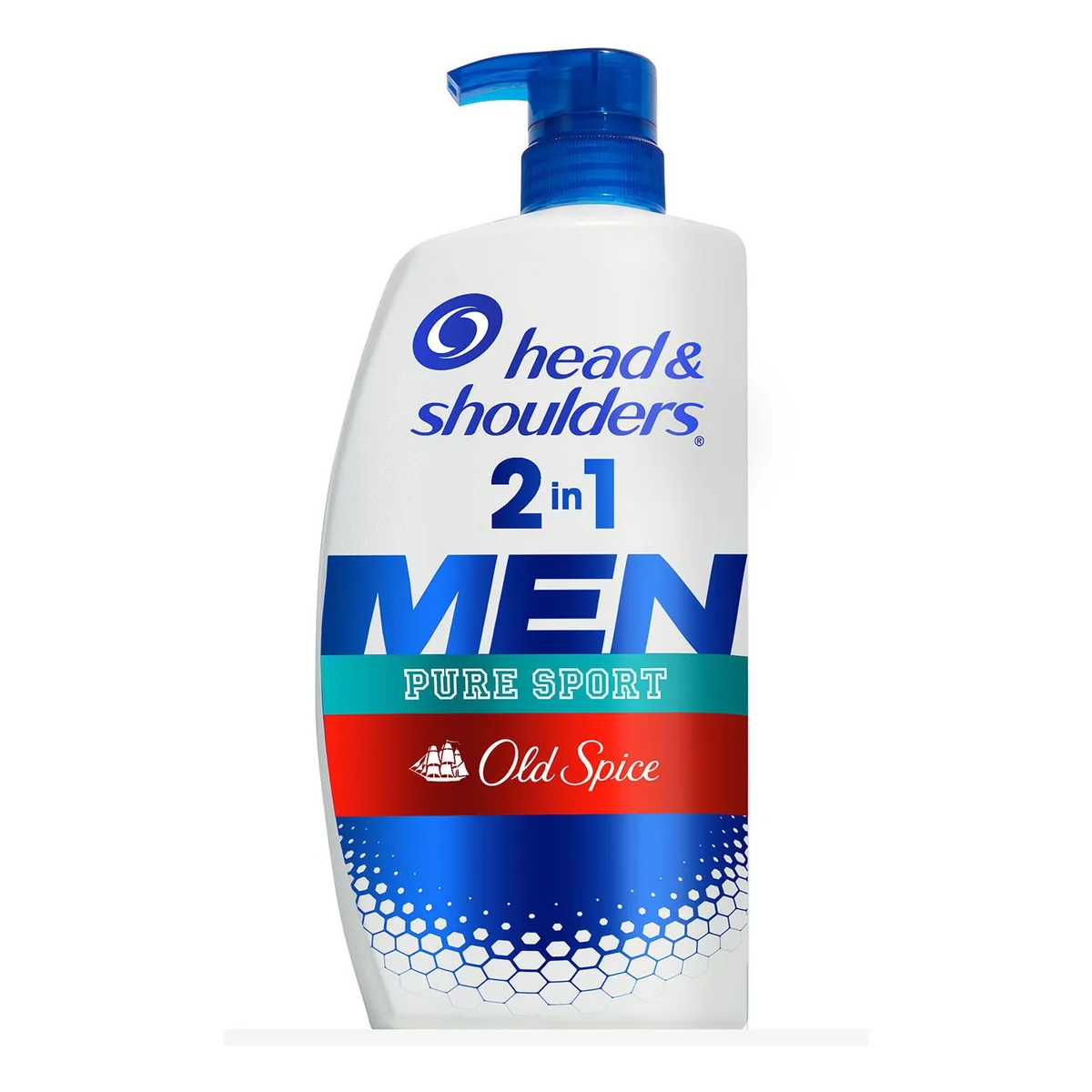Head and Shoulders Pure Sport for Men's 2-in-1 Shampoo and Conditioner, 40 fl. oz.