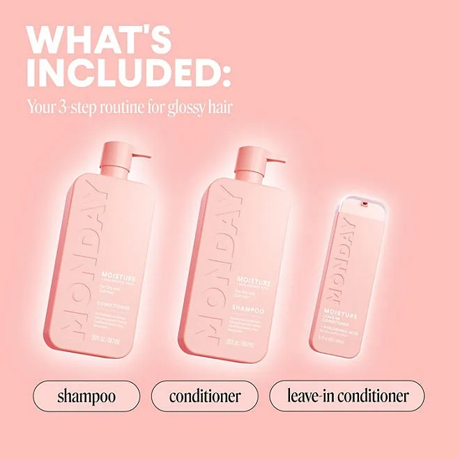 MONDAY Haircare ULTIMATE MOISTURE Gift Set 5