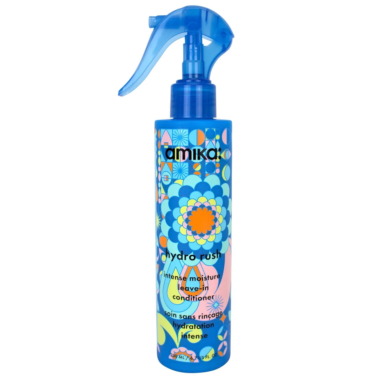 Amika Hydro Rush Intense Moisture Leave-in Conditioner, 6.7 oz.