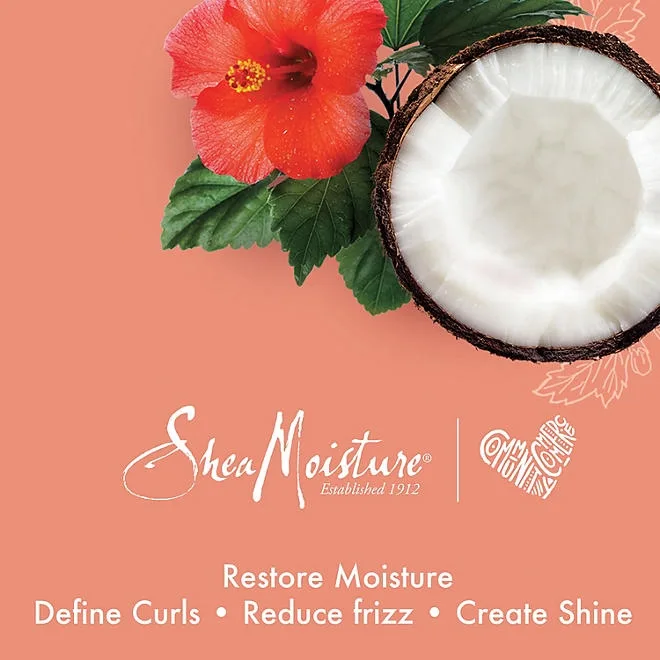 Shea Moisture Curl Enhancing Smoothie Hair Cream, Coconut and Hibiscus, 20 oz. 4