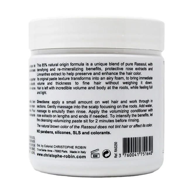 Christophe Robin Cleansing Volume Paste with Pure Rassoul Clay and Rose Extracts, 8.33 fl. oz. 4
