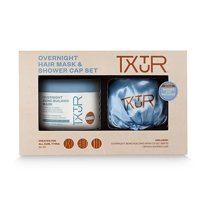 TXTUR Overnight Bond Building Mask + Sleeping Cap Kit 2