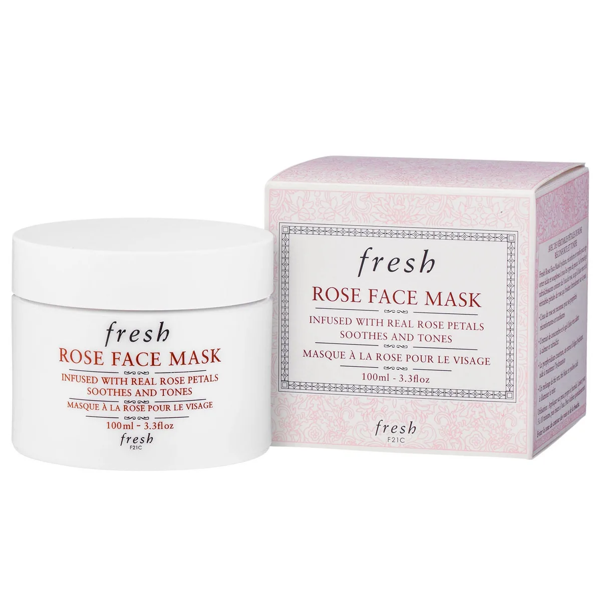 Fresh Rose Face Mask, 3.3 fl. oz.