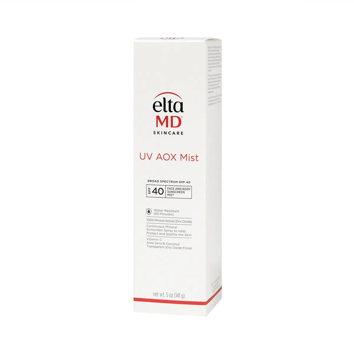 EltaMD UV AOX Mist Broad-Spectrum, SPF 40, 5 oz.