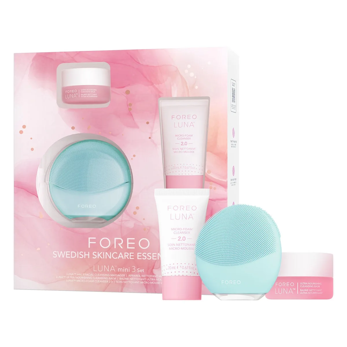 Swedish Skincare Essentials LUNA Mini 3 Set