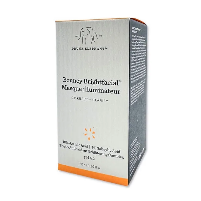 Drunk Elephant Bouncy Brightfacial Brightening Mask, 1.7 oz. 4