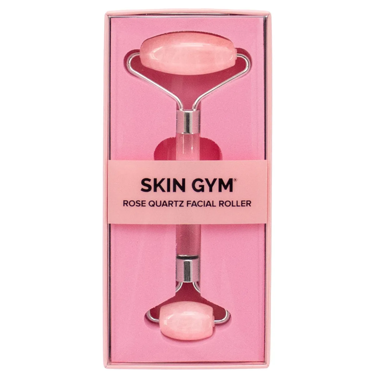Skin Gym Rose Quartz Crystal Facial Roller
