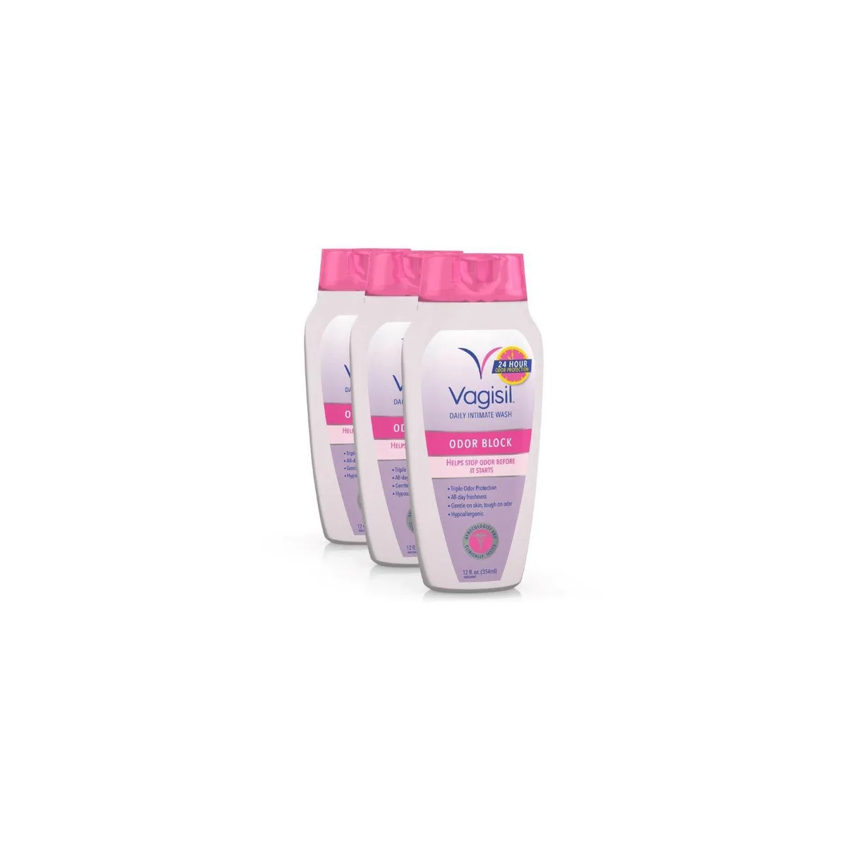 Vagisil Odor Block Daily Intimate Vaginal Wash, 12 fl. oz., 3 pk.