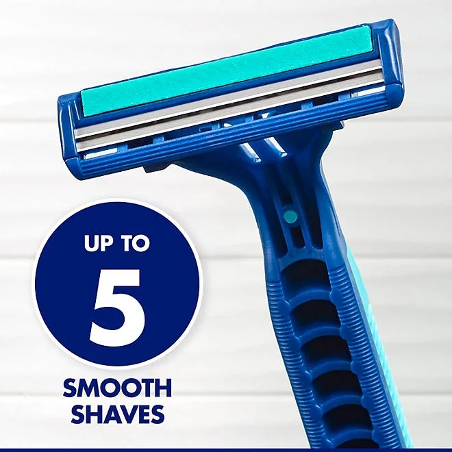 Gillette Sensor2 Plus Lubrastrip Pivoting Head Disposable Razors, 52 ct. 3