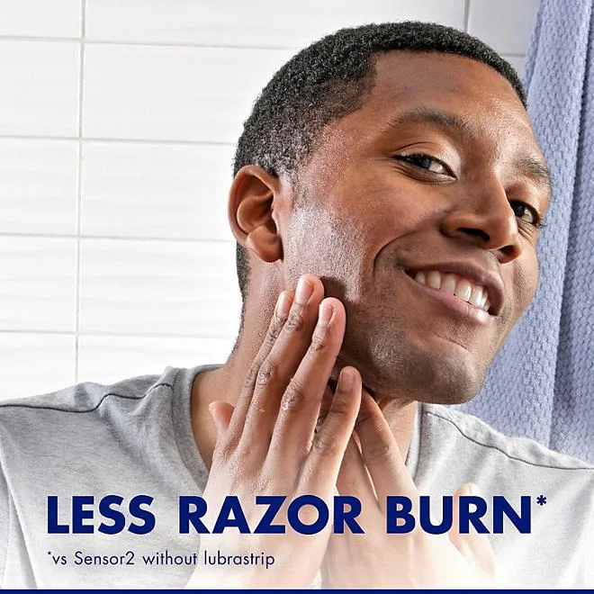Gillette Sensor2 Plus Lubrastrip Pivoting Head Disposable Razors, 52 ct. 4