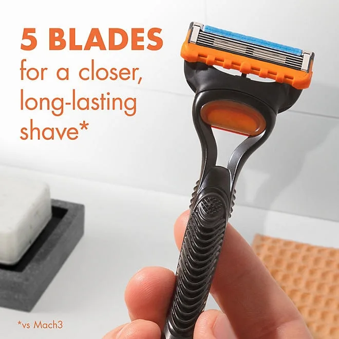 Gillette Fusion5 Men's Razor Handle + 9 Cartridges 5
