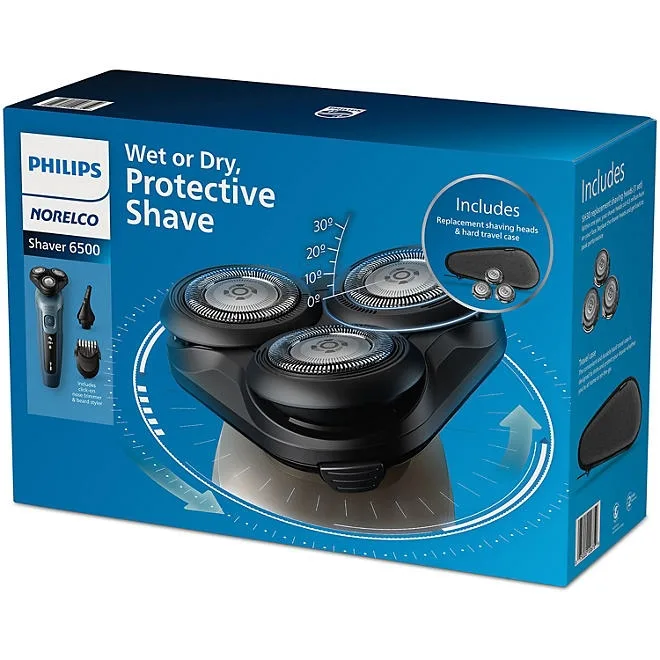 Philips Norelco 6500 Wet & Dry Electric Shaver 2