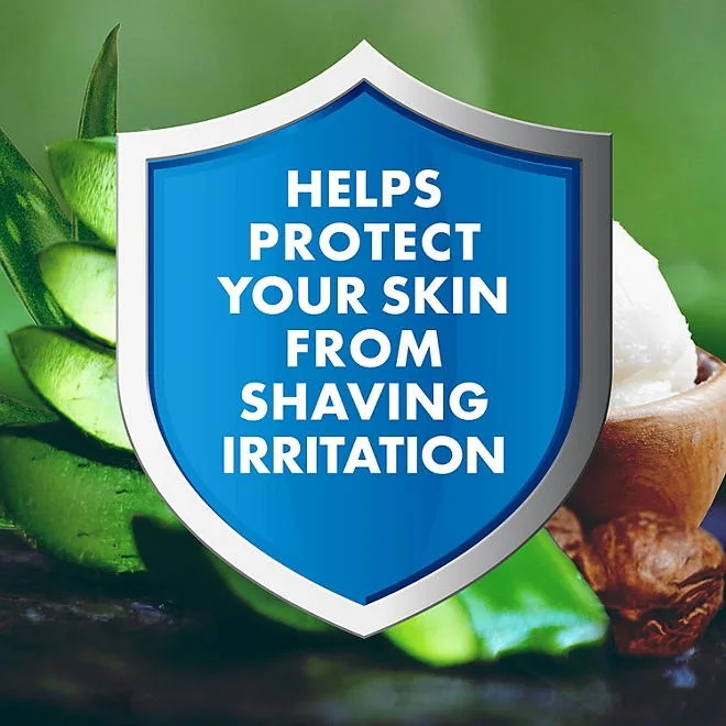 Gillette Sensitive Shave Gel with Aloe & Shea Butter, 7 oz., 3 pk. 4