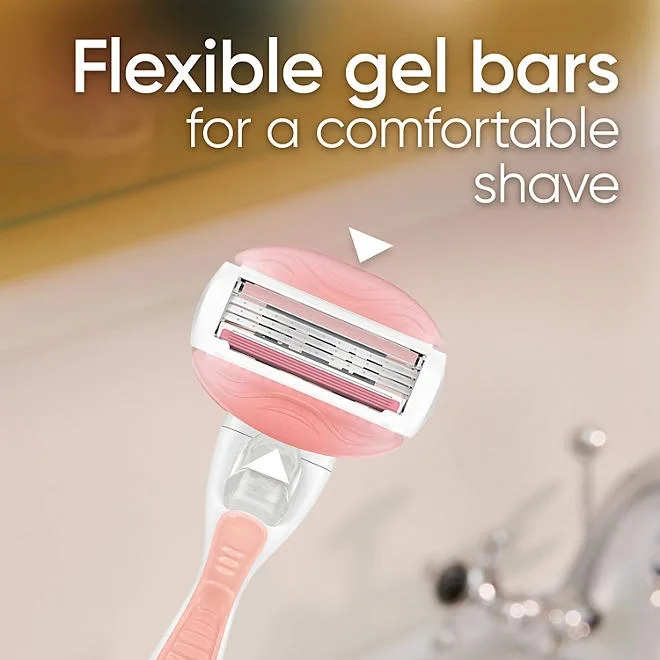 Venus Comfortglide Women's Razor Handle + 12 Cartridges, White Tea 5