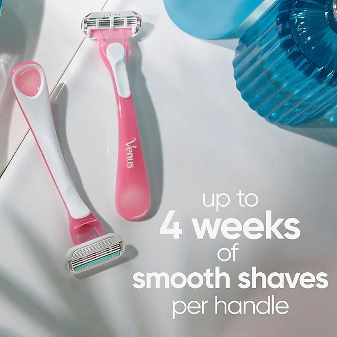 Venus Sensitive Disposable Razors for Women, 12 ct. 4