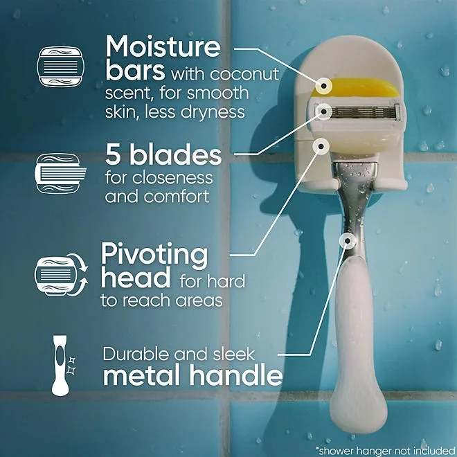 Venus Comfortglide Women's Razor, 5 Blade, Handle + 10 Cartridges 4