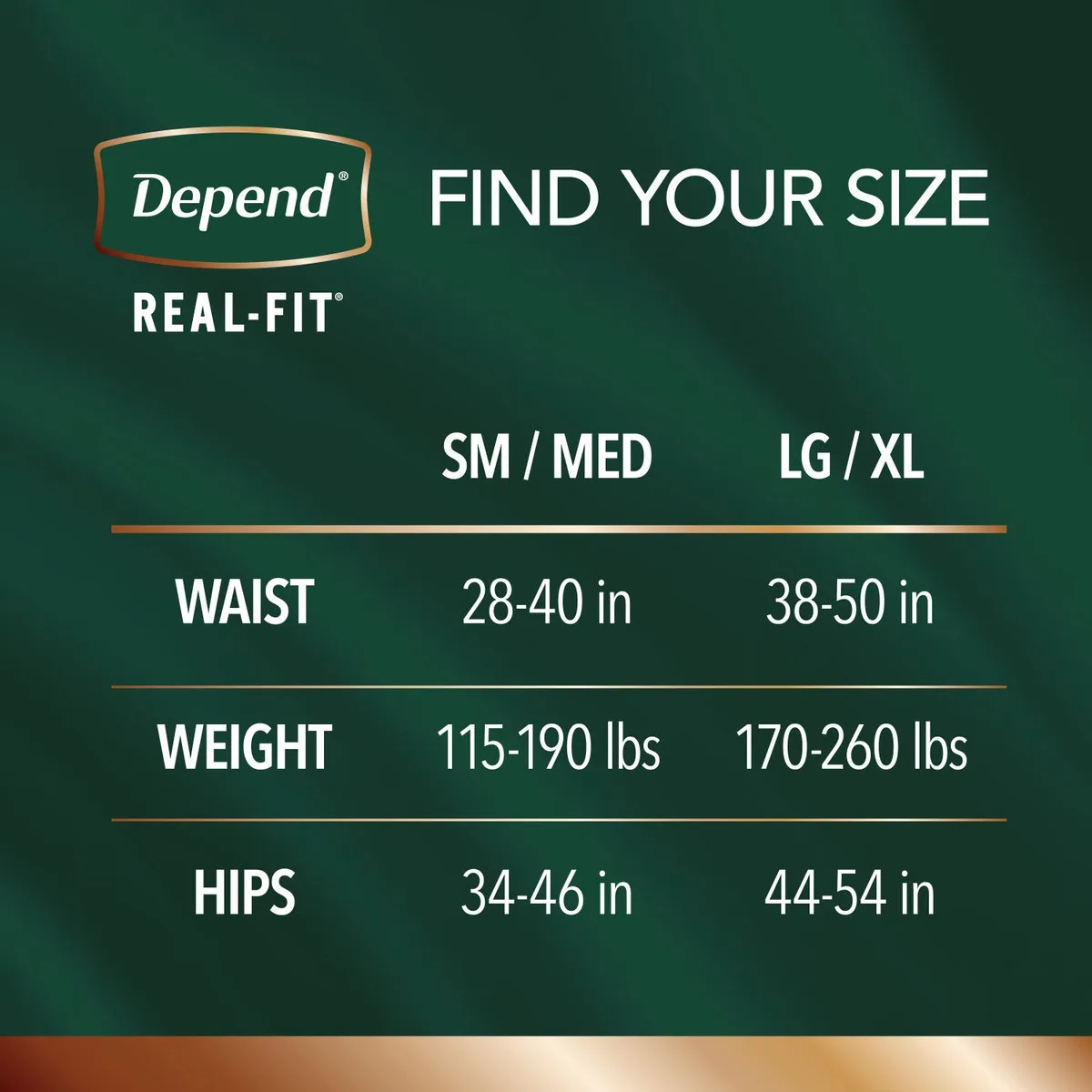 Depend Real Fit Incontinence Underwear for Men, Maximum Absorbency, Choose Your Size 2