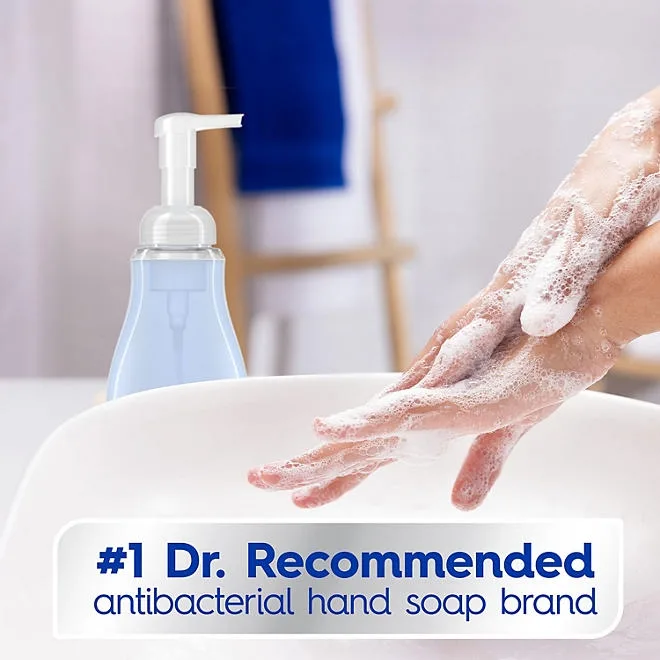 Dial Antibacterial Foaming Hand Soap, Spring Water, 7.5 fl. oz., 4 pk. 4