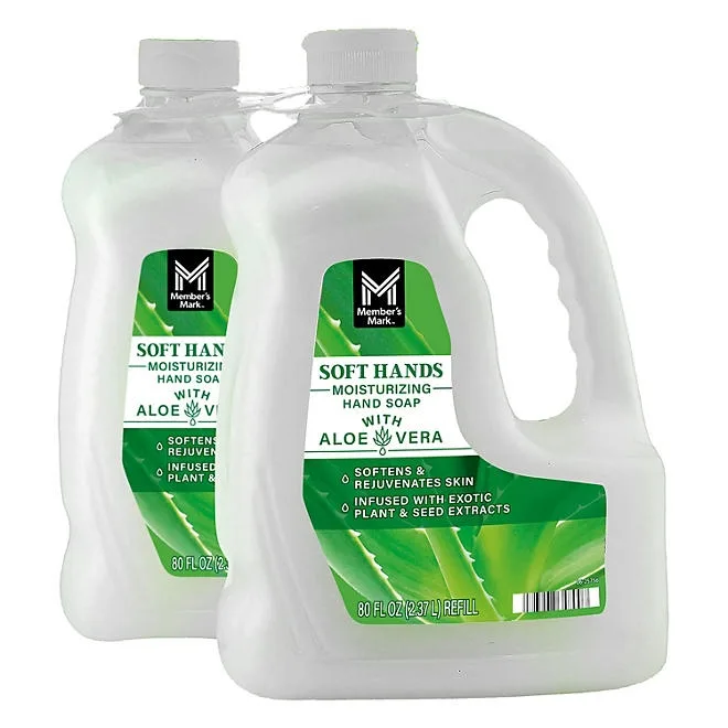 Member's Mark Aloe Vera Moisturizing Hand Soap, 80 fl. oz. 2