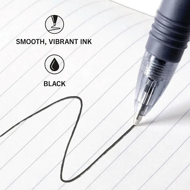 Zebra - Z-Grip Retractable Ballpoint Pen, Black Ink, Medium - 24/Pack 5