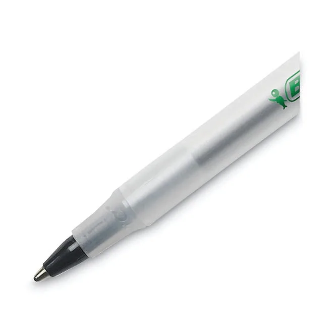 BIC Ecolutions Round Stic Ballpoint Pen, 1mm, Medium, Black Ink, 50ct. 4