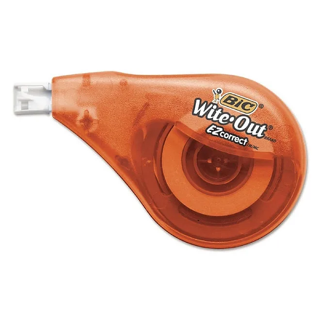 BIC Wite-Out EZ Correct Correction Tape, Non-Refillable, 1/6" x 472", 10 pk. 5