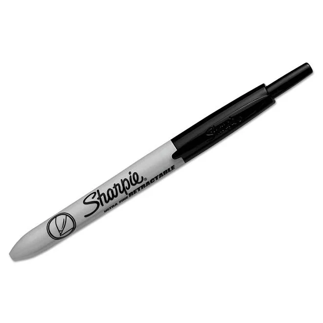 Sharpie Retractable Permanent Markers, Fine Point, Assorted Colors 3