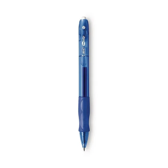 BIC Gel-ocity Retractable Gel Pen, Blue Ink, .7mm, Medium, 12ct. 3