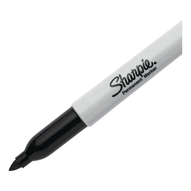 Sharpie - Extreme Marker, Fine Point, Black - Dozen 5