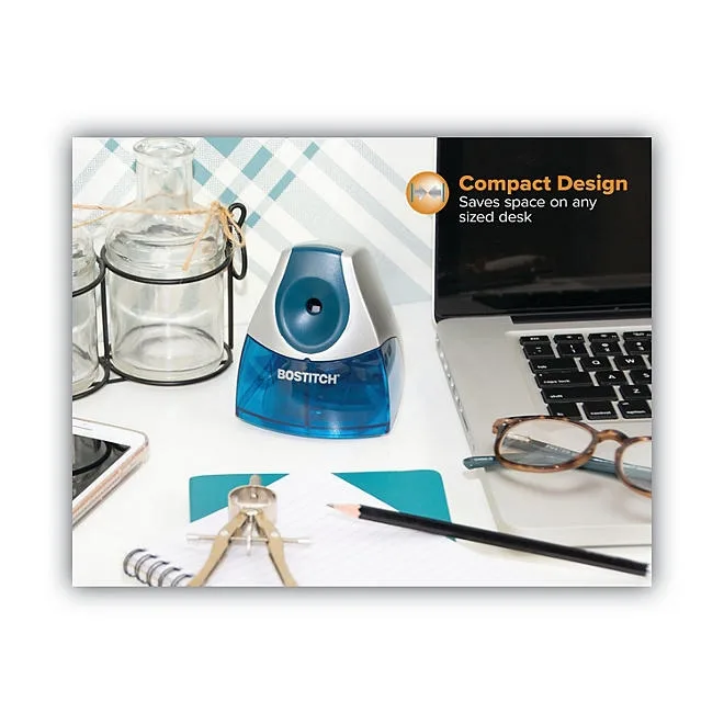 Stanley Bostitch Compact Desktop Electric Pencil Sharpener - Blue 3