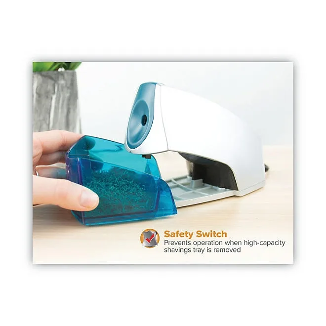 Stanley Bostitch Compact Desktop Electric Pencil Sharpener - Blue 5
