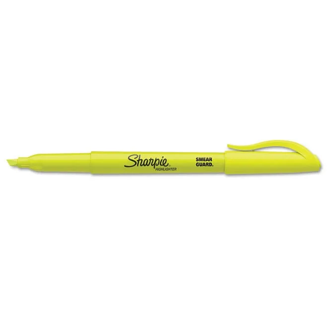 Sharpie Pocket Highlighters - Office Pack, Chisel Tip, Yellow, 36 per pack 4