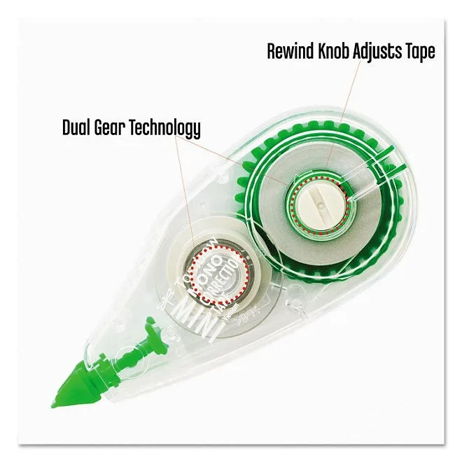 Tombow® MONO Mini Correction Tape, 1/6" x 315", Non-Refillable, 10pk. 5