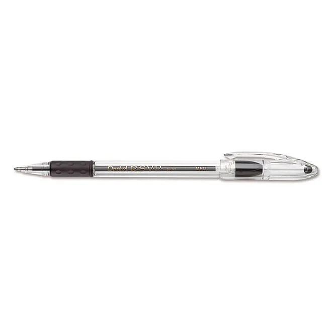 Pentel - R.S.V.P. Ballpoint Stick Pen, Black Ink, Medium - 24 per Pack 4