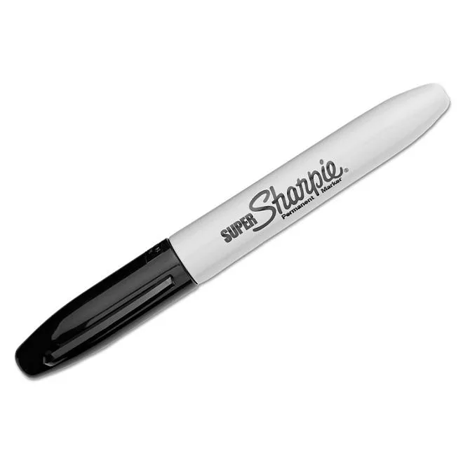 Sharpie Super Permanent Markers, Select Color Fine, 12 ct. 5