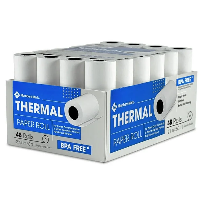 Member's Mark Thermal Receipt Paper Rolls, 2 1/4" X 50' , 48 Rolls 3