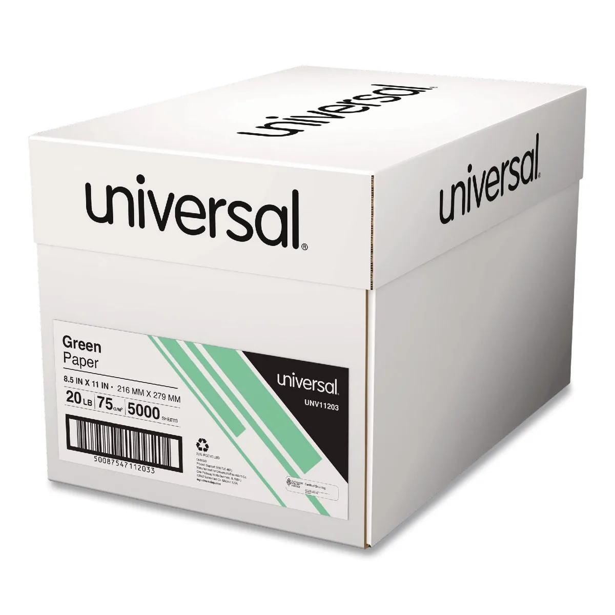 Universal Colored Paper, 20lb, 8-1/2" x 11", 500 Sheets/Ream, Various Colors 2