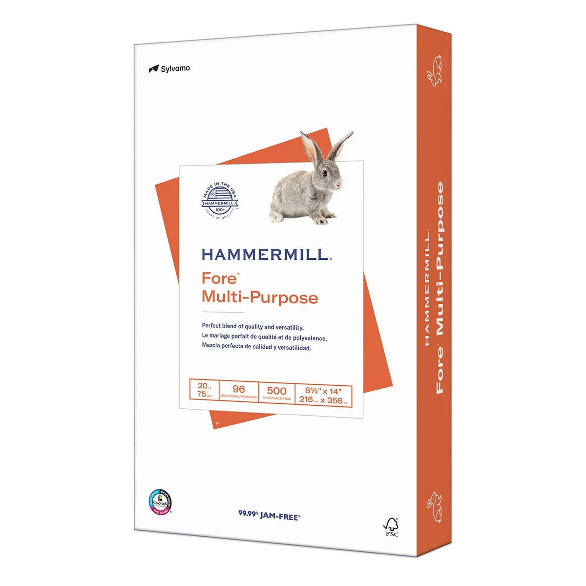 Hammermill Printer Paper, 20lb Fore Multipurpose Paper, 96 Bright, 11x17 - 1 Ream 500 Sheets