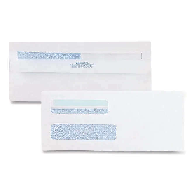 Quality Park - Double Window Envelopes, 8-5/8, Security Tint, Redi-Seal - 500 Count 2