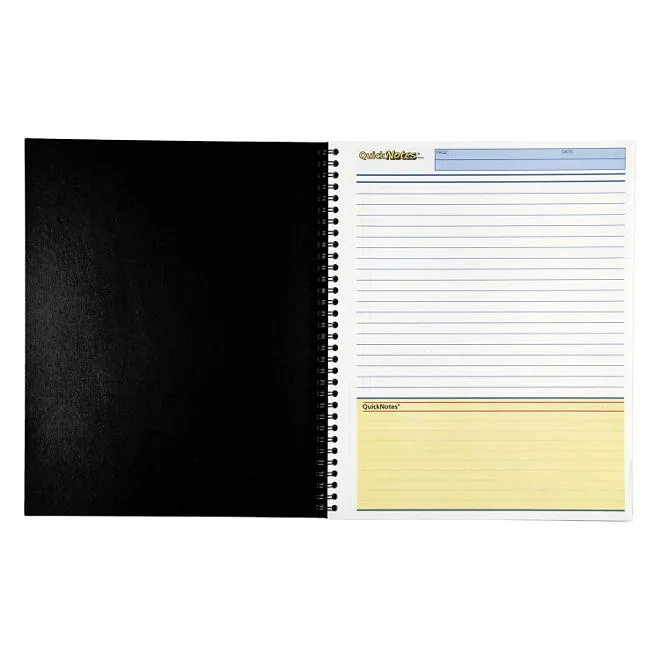 One Subject Wirebound Business Notebook - 80 Shs 4