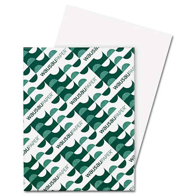 Wausau - Exact Index Card Stock, 90lb, 94 Bright, White - 250 Sheets 2