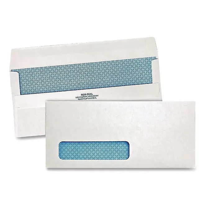 Quality Park - Left Window Envelopes, 10, Security Tint, Redi-Seal - 500 Count 2