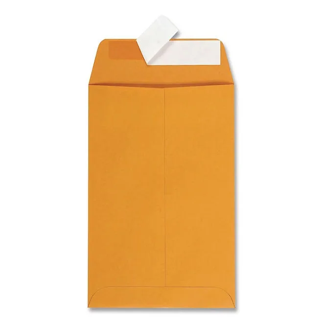 Quality Park - Redi-Strip Catalog Envelope, 6 x 9, Brown Kraft - 100/Box 4