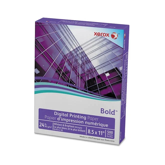 Xerox Bold Digital Printing Paper, 8 1/2 x 11, White, 500 Sheets 2